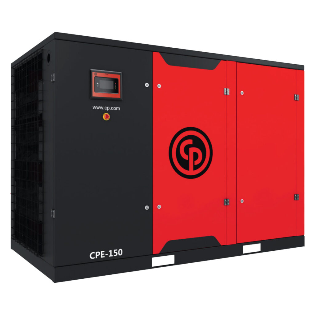 CPE Series 150-220 HP Screw Compressor Size 2 Fixed Gear