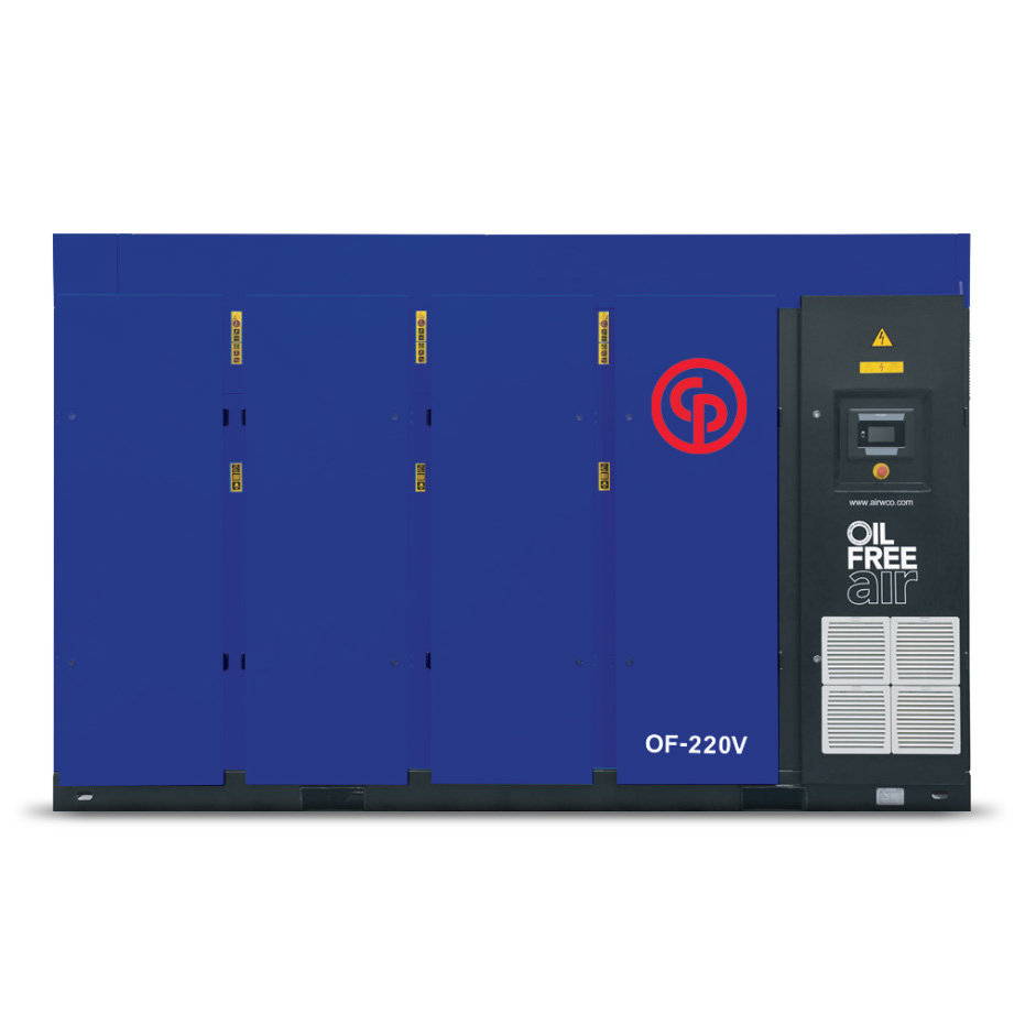 Chicago Pneumatic OF Series Oil-Free Rotary Screw Compressor